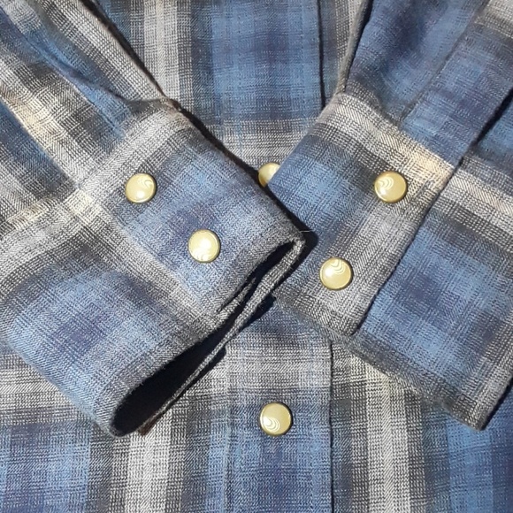 Lucky Brand/Pendleton pearl snap Austin sz S - Picture 7 of 8